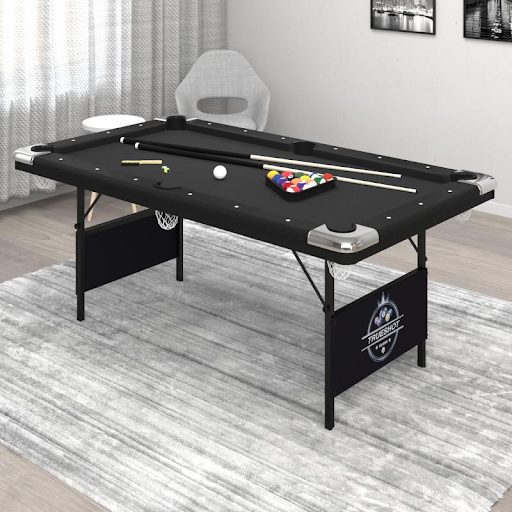 fat cat trueshot foldable billiards table