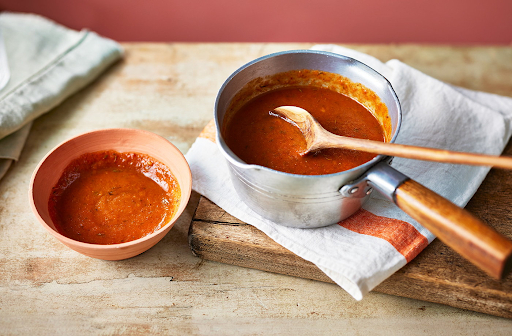 Saute, Roll, and Relish: Homemade Enchilada Sauce Delights!