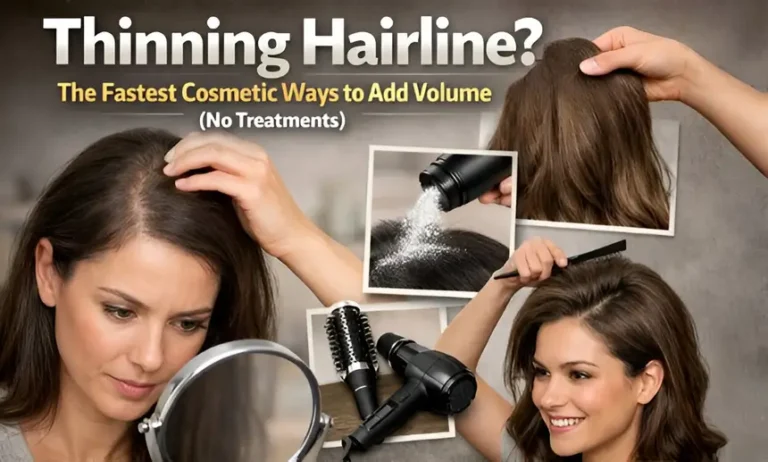 Thinning Hairline in Women: Cosmetic Ways to Add Volume – Well Health Organic