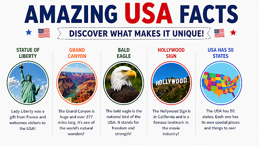 Fun And Surprising United States Facts For Kids To Explore